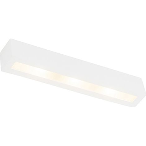 Wandleuchte – 3-flammig – 50,8 cm breit – Weiß – Modern – Innenbeleuchtung – Wohnzimmer  Schlafzimmer  Küche  Esszimmer (1/4)
