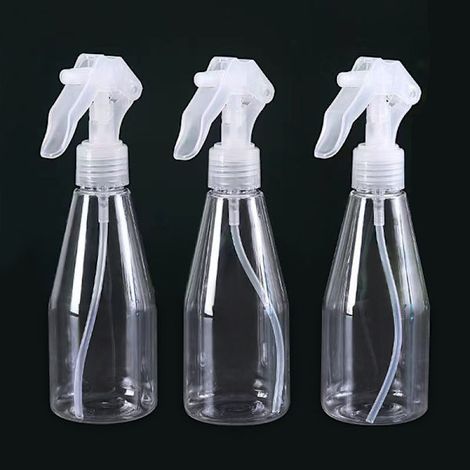 Set di 3 spruzzatori da giardino trasparenti da 200 ml per giardinaggio (1/5)