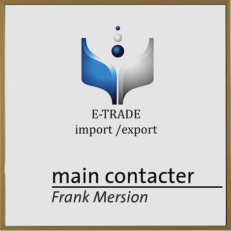 FRANKEL kaiserkraft, Plaque de porte MADRID Bronze Line™,