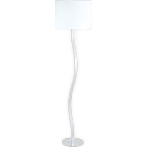 Naeve AURELIA Lampadaire avec abat-jour blanc 1xE27 (1/4)