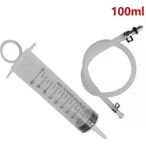 Car Oil Fluid Extractor Auto Oil Change Syringe With Hose Manual Fuel Suction Filler Fluid Oil Change Evacuator Pump( 100ML) (1/5)