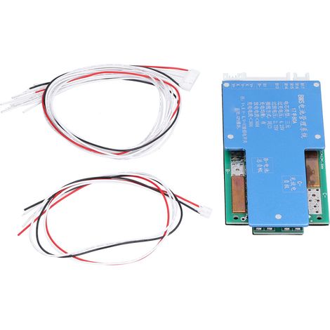 Module de protection BMS pour batterie au lithium 17S 72V 80A, adapté aux circuits industriels. (1/5)