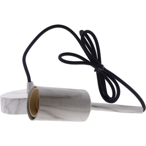 Support de lampe à suspension E27 en marbre (1/3)