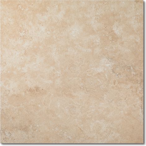 Carrelage effet Travertin Nuancé 60x60x2 cm Pietra - Sol extérieur (vendu par 0,72 m² soit 2 dalles) - RO'MA CARRELAGE
