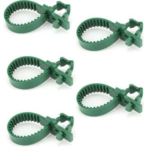 5 Pièces Attaches pour Tuteu Arbres 24CM, Attache Branches Arbre Vert, Liens pour Attacher Les Arbres, Tuteur et Attache pour Arbre, pour Le Soutien des Arbres, Plantes-