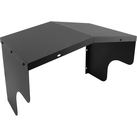 Wetterschutz für Ladestationen für Elektroautos, Kohlenstoffstahl, regen- und sonnenbeständig, 27,9 x 43,9 x 27,9 cm, 1 Set mit 3 Schrauben und Dübeln (1/5)