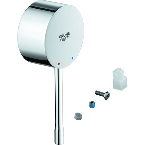 Grohe Hebel für Essence Einhand-Brause- und Wannenbatterie, Fertigmontageset für 46mm Kartusche, Metall, Phantom Black (1/2)