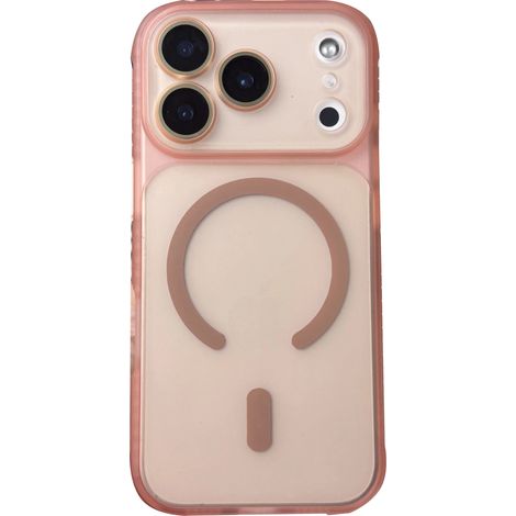 Étui de protection à chargement sans fil pour iPhone 13 Pro, avec aimant et finition transparente givrée antichoc. (1/5)