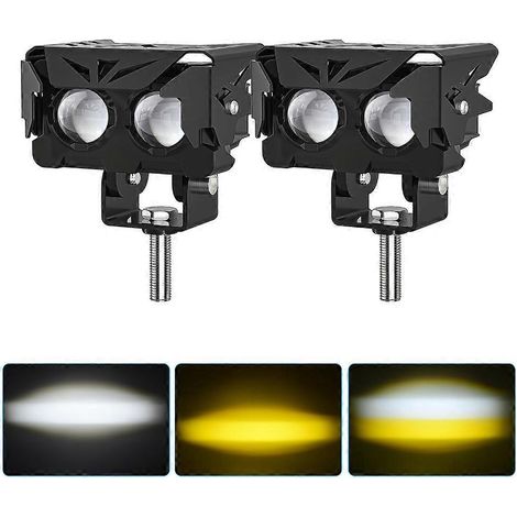 Professionelle LED-Scheinwerfer, Spot- und Flutlicht-Lichtleiste, wasserdichte Arbeitsleuchten