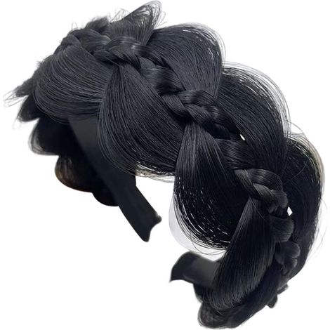 Questa fascia intrecciata con dentini è realizzata in fibre sintetiche resistenti al calore con un materiale realistico che mantiene i capelli saldamente in posizione. (1/5)
