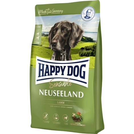 Happy Dog Sensible Neuseeland Hundetrockenfutter Adult 1 kg Lamm & Reis Trockenfutter