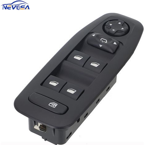 96749624ZD is suitable for 2008 Peugeot car parts, window regulator master switch. (1/4)