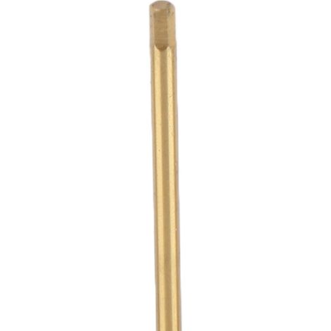4 pièces tournevis avion modèle plaqué titane noir 1.5/2.0/2.5/3.0 mm pour maquettes (1/5)