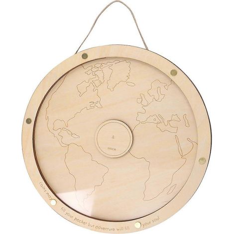 Tirelire de voyage transparente à disque C (1/5)