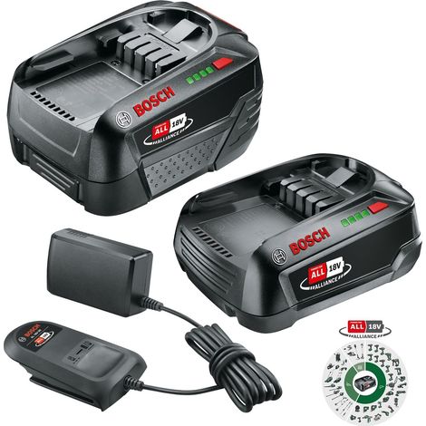Bosch Starter Set 18V PBA 4.0 + 2.5Ah Battery + Charger Kit - Power For All (1/5)