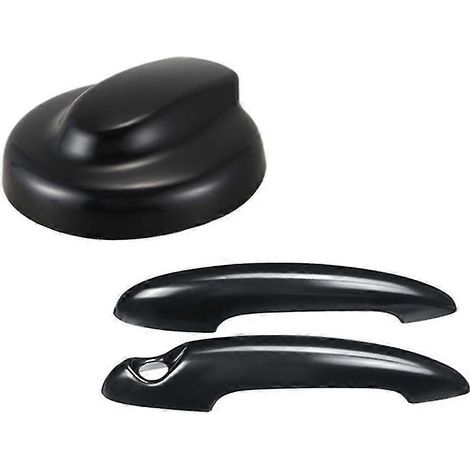 Türgriffabdeckung für Mini Cooper S R50 R53 R56, schwarze Tankdeckelabdeckung für Mini Gen 2 R56. (1/5)