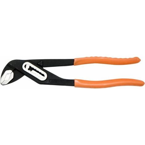 Pince multiprise réglable 250 mm – 7 positions de réglage – Pour tubes jusqu'à 50 mm – Poignée ergonomique en acier inoxydable