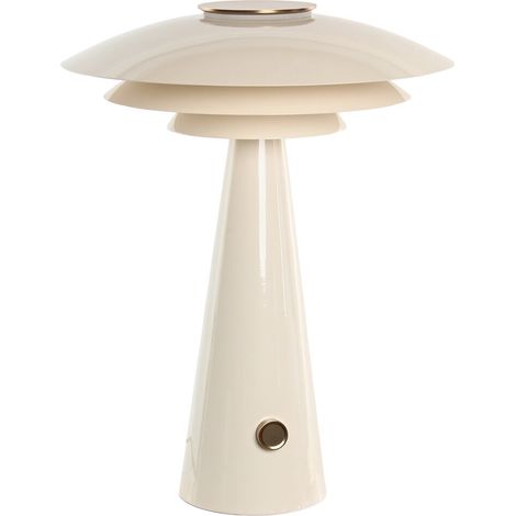 Lampara Sobremesa Metal 38X38X50 Dimmer Blanco (1/5)