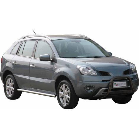 Pare-buffle Avant pour Renault Koleos 2008-2011 63 mm en Acier Noir (1/5)
