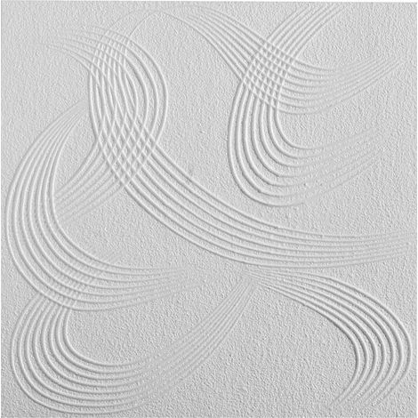 18 x PANNELLO POLISTIROLO SOFFITTI TPDZ ARGENTO 50X50