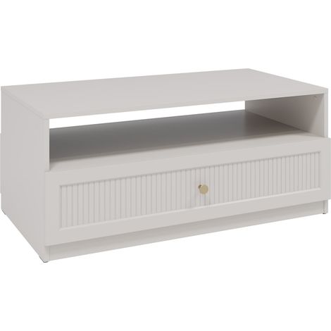 Table basse Comfivo Meleti 106 , 44x55x100cm, Diamètre: 0, MDF, Angulaire (1/5)