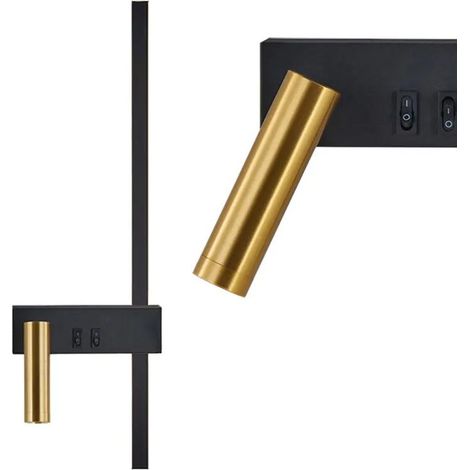 Wall lamp APP1439-W BLACK GOLD