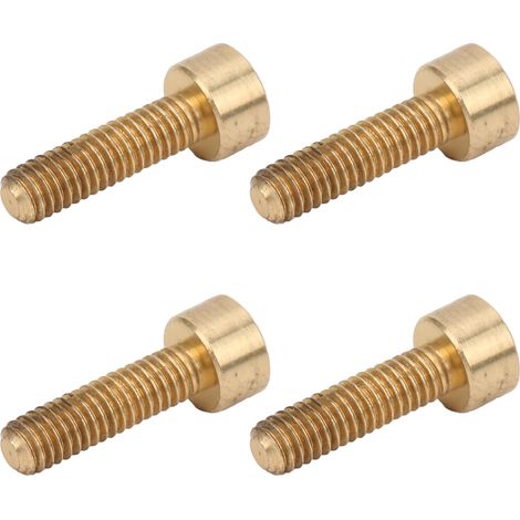 M4 pure copper cup-head hex socket screws (7mm head diameter, 4mm head thickness) (sold in packs of 50) M414 (1/5)
