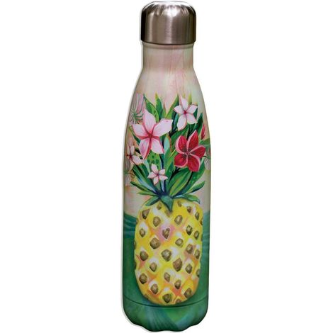 Bouteille isotherme en inox Ananas By Allen (1/2)