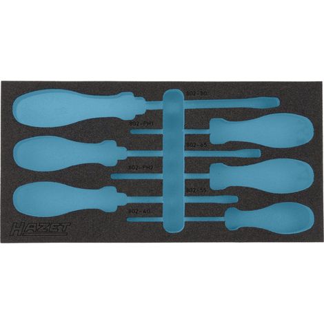 Garniture en mousse souple bimatière 163-184L HAZET (1/2)