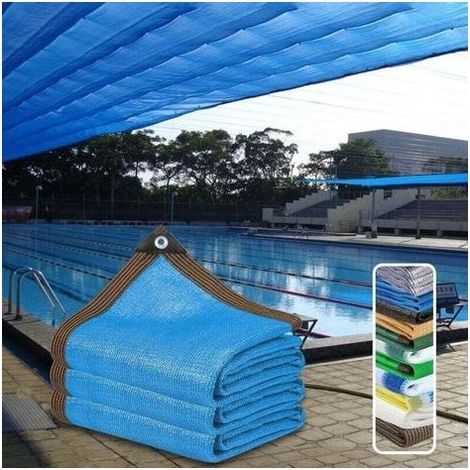 Voile D Ombrage Rectangulaire 3x4m Brise Vue Balcon Protection Solaire Store Terrasse (1/4)