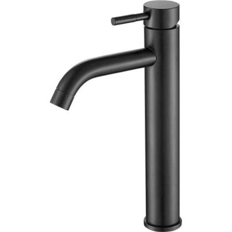 Hohe Waschtischarmatur SLIGO mattschwarz