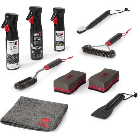 Kit de nettoyage pour barbecue à gaz émaillé