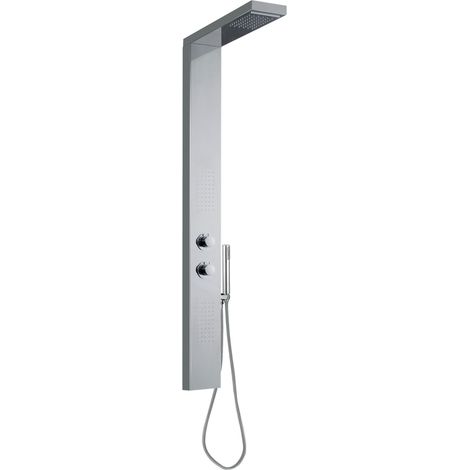 Colonna Doccia Idromassaggio Getto a Cascata in Acciaio Inox Ermes (1/2)