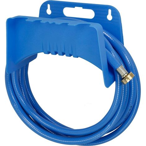 Kit remplissage avec flexible 5 m 1/2'' écrou 2 x 3/4'' avec support mural