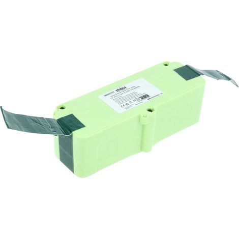 vhbw Akku kompatibel mit iRobot Roomba Series 600, Series 800, Series 900 Home Cleaner Heimroboter (5200mAh, 14,4V, Li-Ion)