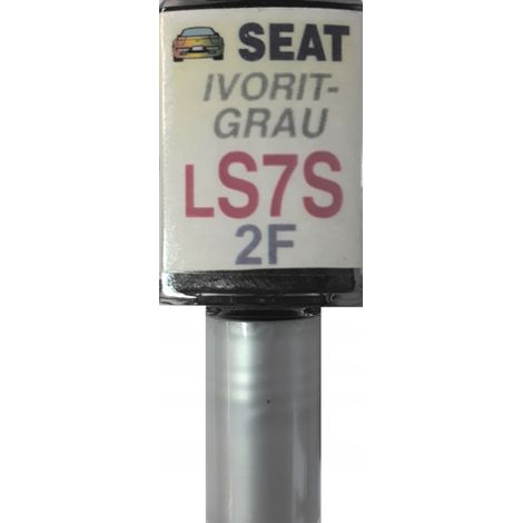 Reparación de arañazos en la pintura del Seat LS7S 2F color gris marfil 10 ML arasystem (1/5)