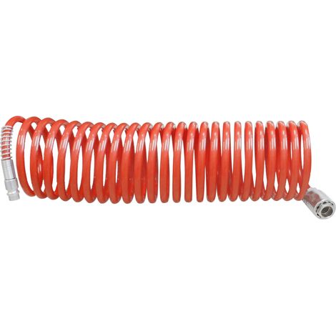 SPIRALE ELASTICA PER COMPRESSORI RACCORDI UNIVERSALI mt. 15 Ø tubo mm. 8x6