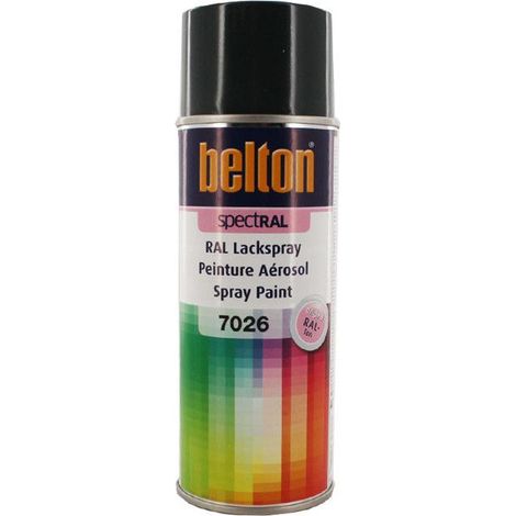 Peinture - AUTO K - BELTON - RAL 7026 GRIS GRANIT - 400 ml - Mat (1/2)