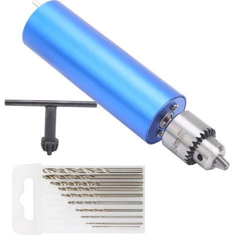 Moulin électrique portable en aluminium pour polissage, vitesse variable, adaptateur EU 100-240V