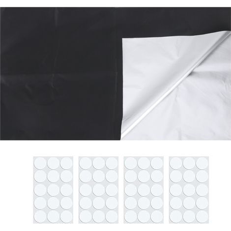 Rideau occultant de voyage, fenêtre aveugle, rideaux-145x150cm (1/5)