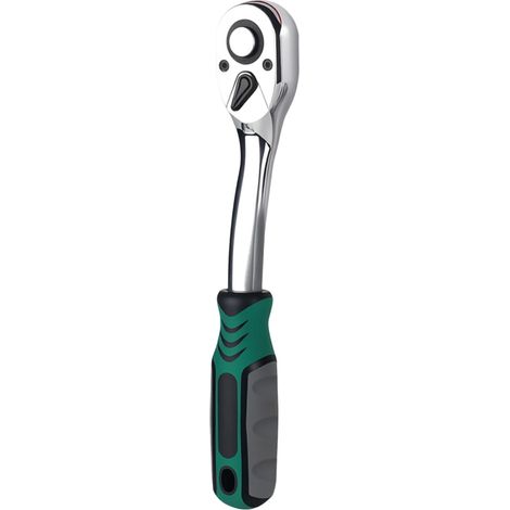 Clé à cliquet à cliquet polyvalente, à libération rapide, tête hexagonale à 72 dents, durable, construction en alliage d'acier, clé à mécanisme à cliquet longue durée (1/4)