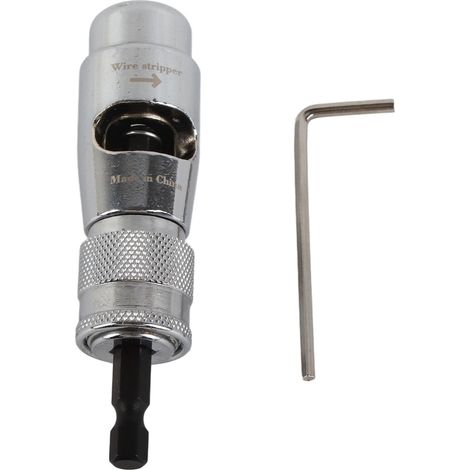 Electric Drill Wire Stripper Rotating Peeling Twisting Tool Aluminum Alloy Cable Stripper