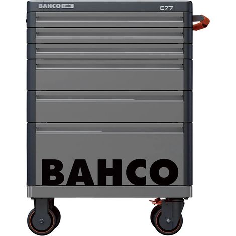 Cassetta per attrezzi Bahco storage hub e77 6 cassetti sistema anti ribaltamento