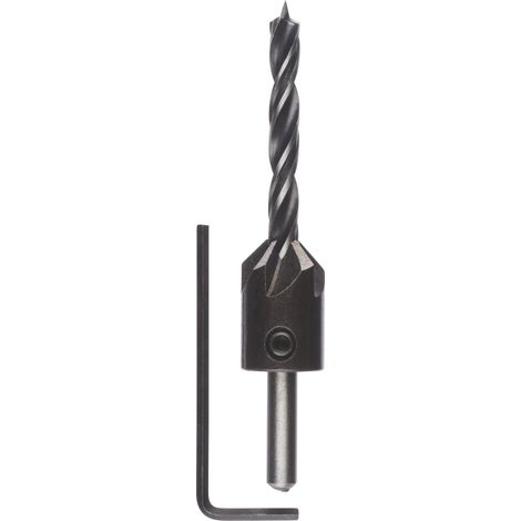 Bosch 2 608 596 393 - Broca en espiral para madera con avellanador (6 mm) (1/3)
