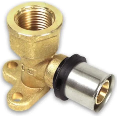 Angolo a parete 16 x 2 mm - 3/8" - 39 mm (1/4)