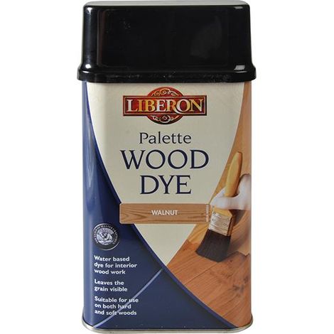 Liberon Interior Floor and Woodwork Palette Wood Dye - Walnut - 500ml