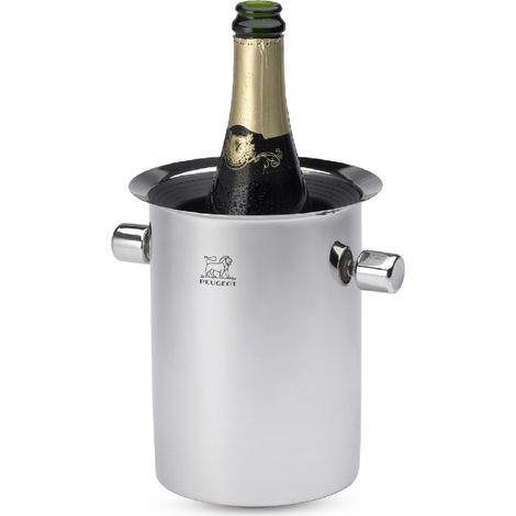 Peugeot Seau à champagne inox argenté 19 cm