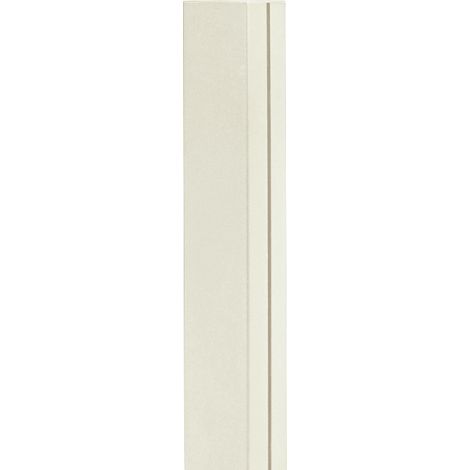 NORTENE Poteau ALUPOST pour panneaux décoratifs - 1,98 m - aluminium - blanc