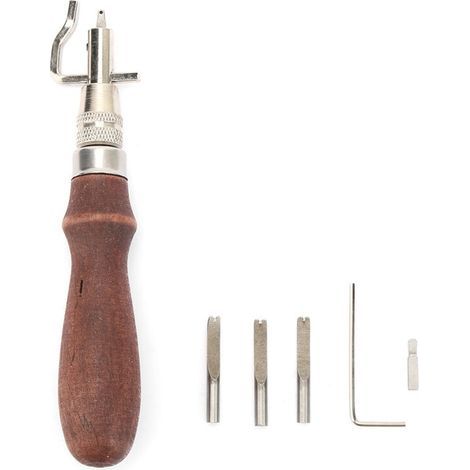 Biseauteuse de bord, plisseur de cuir, durable pour l'artisanat (1/5)