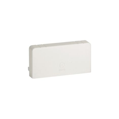 LAN 80x40 W Terminale per canali linee TA-N/TA-EN/TA-GN, Bianco